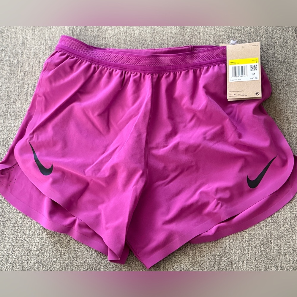 $90 NEW Nike AeroSwift Dri-FIT ADV 4” Lined Running Shorts FN3352-518 Small